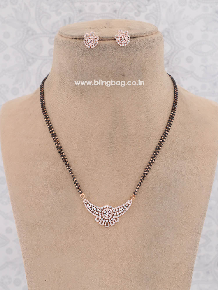 Mangalsutra rose store gold