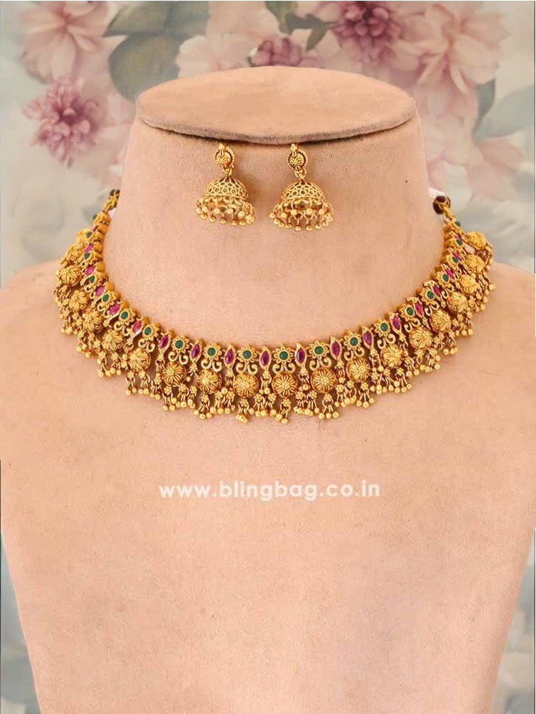 Choker Malabar Chain Designs Choker Necklace Malabar Gold Necklace