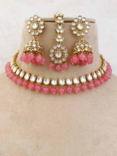 Coral Aaradhya Jewellery set - Bling Bag