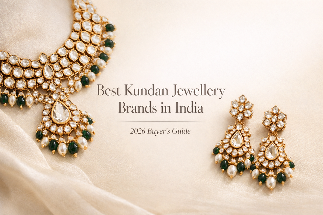 Best Kundan Jewellery Brands in India (2025 Buyer’s Guide)