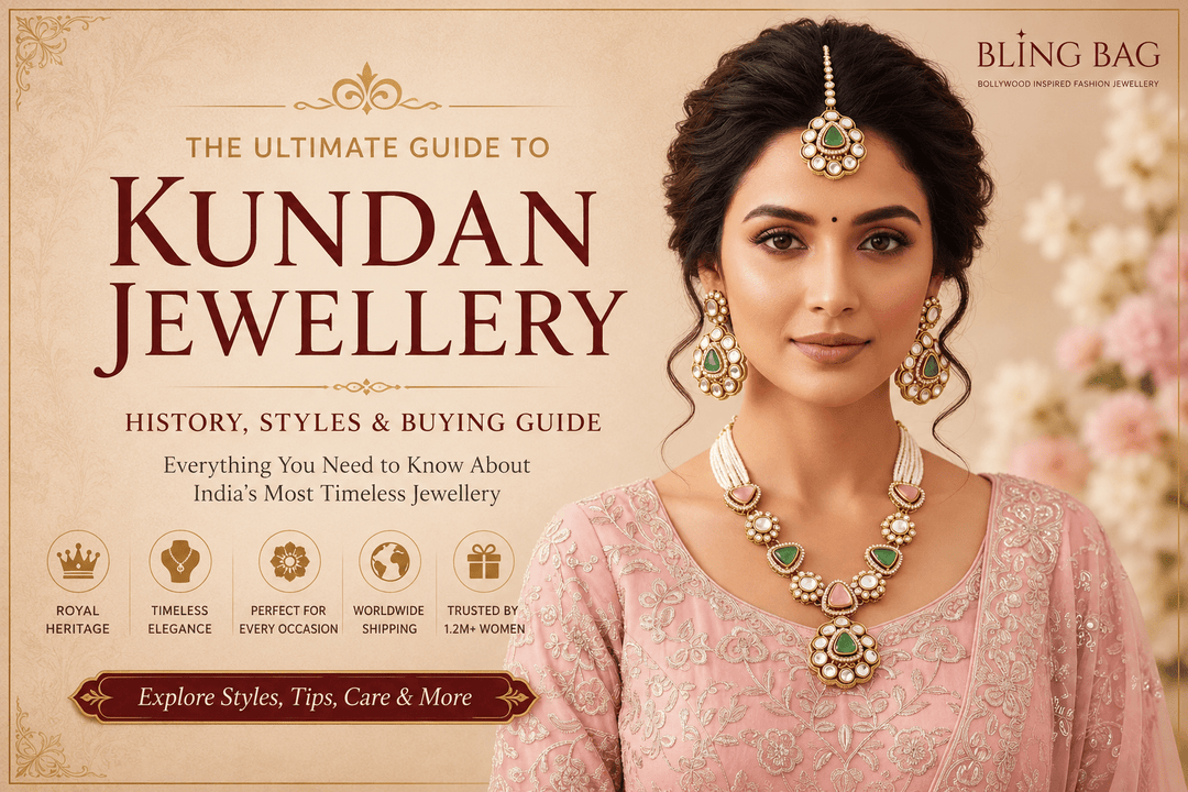 Everything You Need to Know About Kundan Jewellery