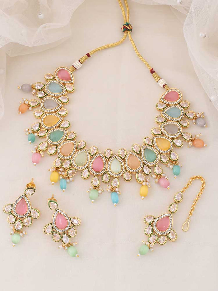Multicolor Aylin Jewellery Set