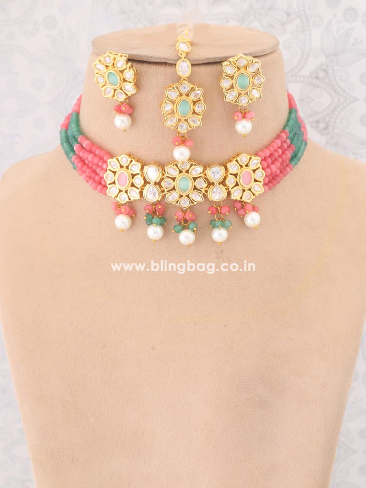 Multicolor Nirja Jewellery Set
