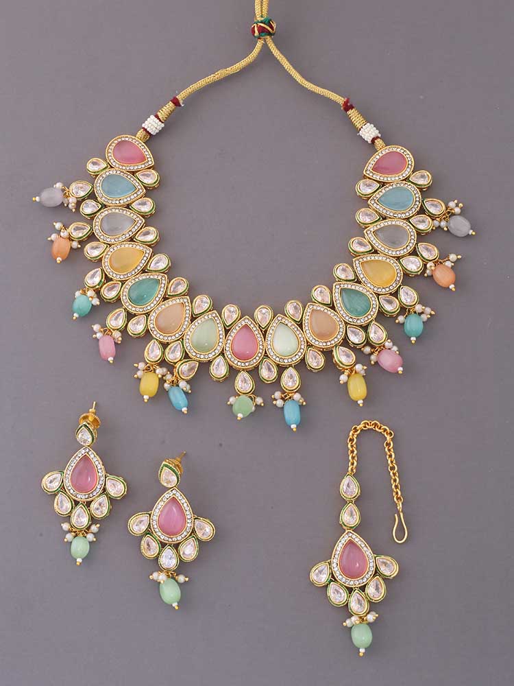 Multicolor Aylin Jewellery Set