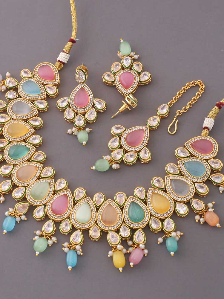 Multicolor Aylin Jewellery Set