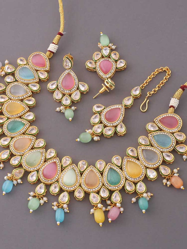 Multicolor Aylin Jewellery Set