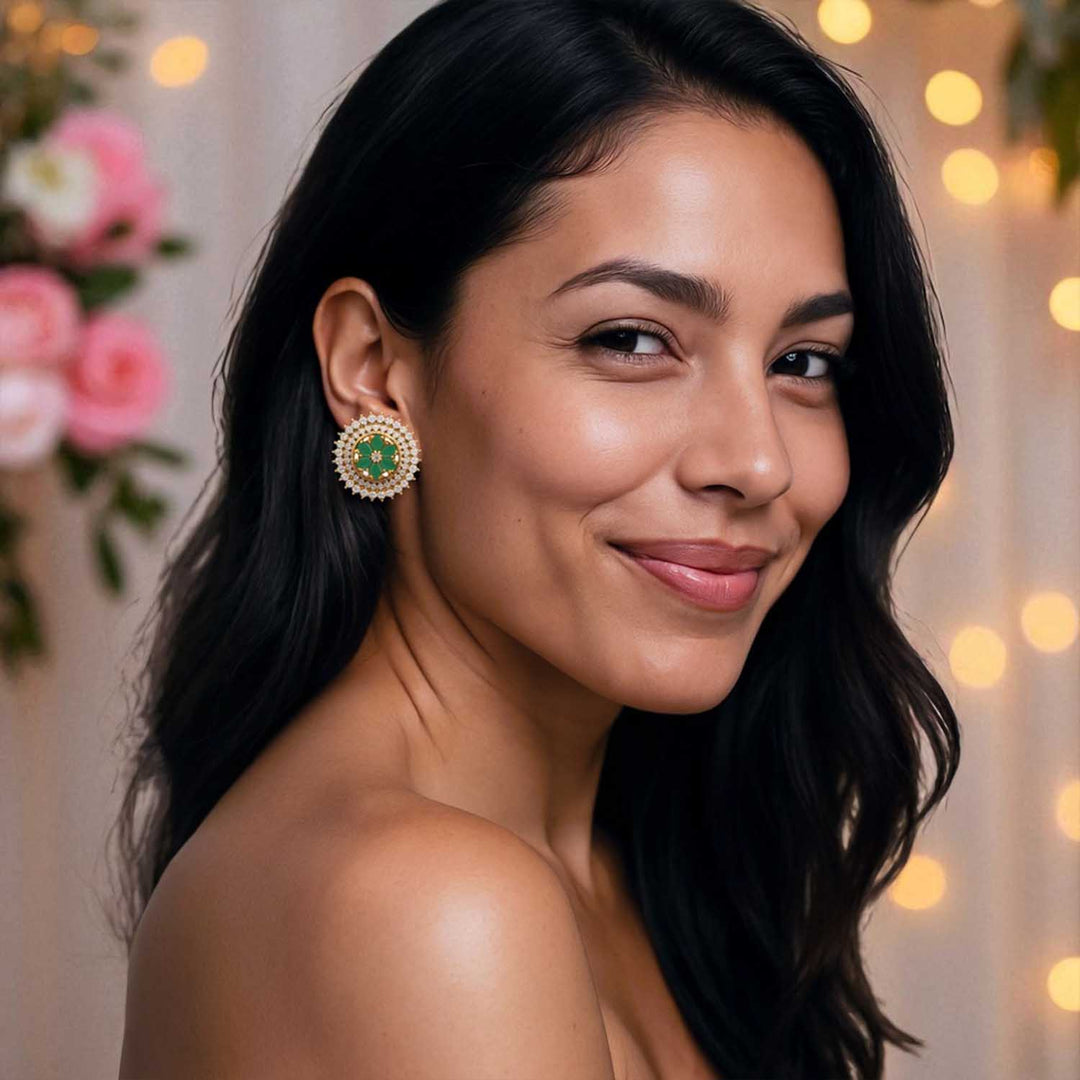 Multicolor Shille Victorian Changeable Studs