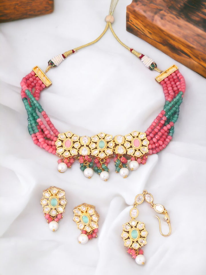 Multicolor Nirja Jewellery Set
