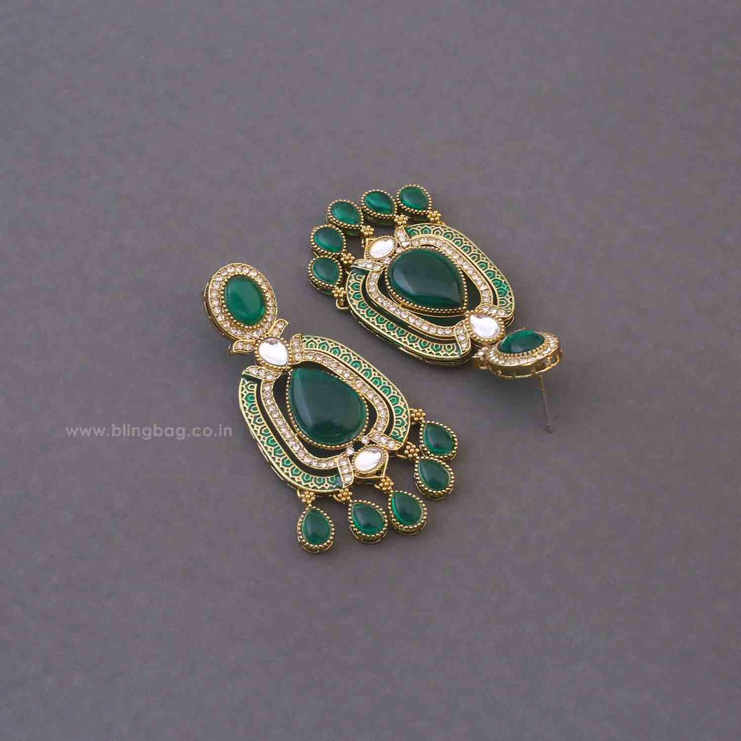 Emerald Pranali Danglers