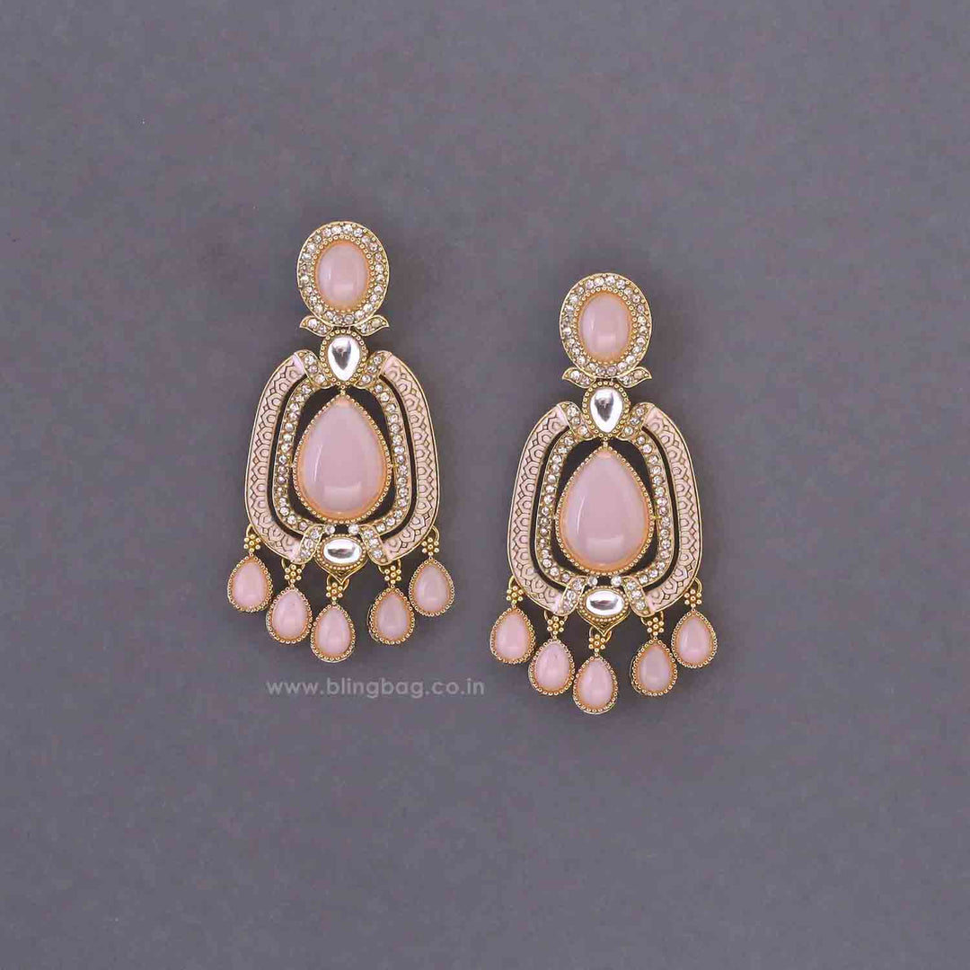 Blush Pranali Danglers