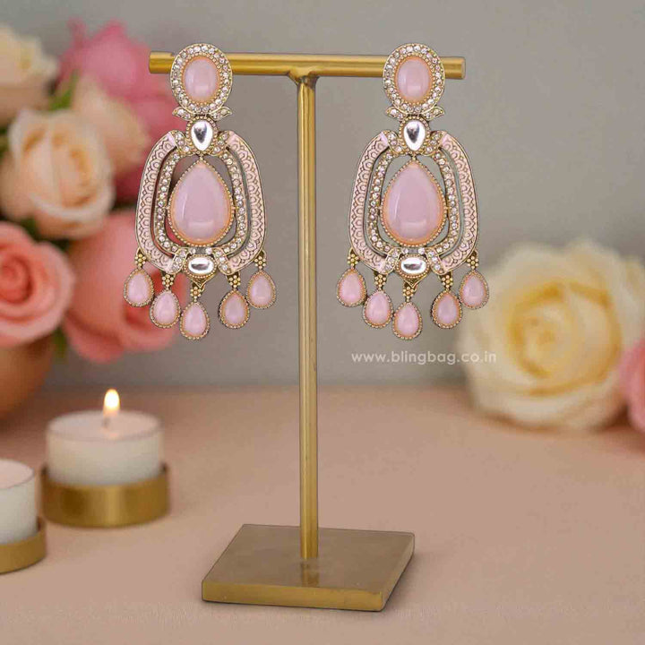 Blush Pranali Danglers