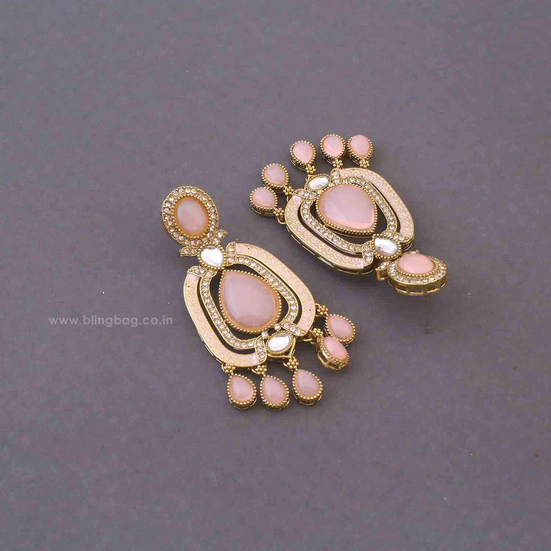 Blush Pranali Danglers