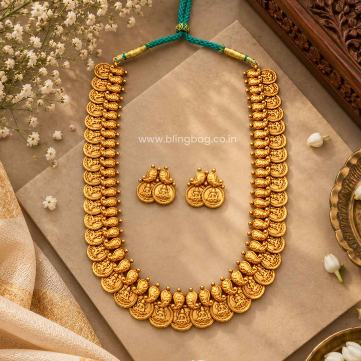 Emerald Avirini Antique Jewellery Set- New Arrival