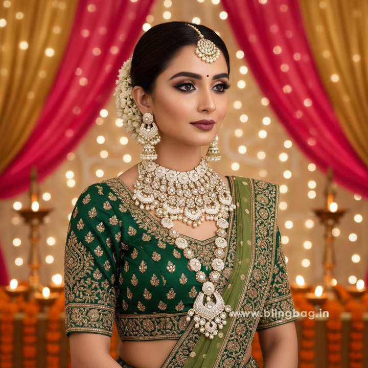 Ivory Sarthi Bridal Jewellery Set