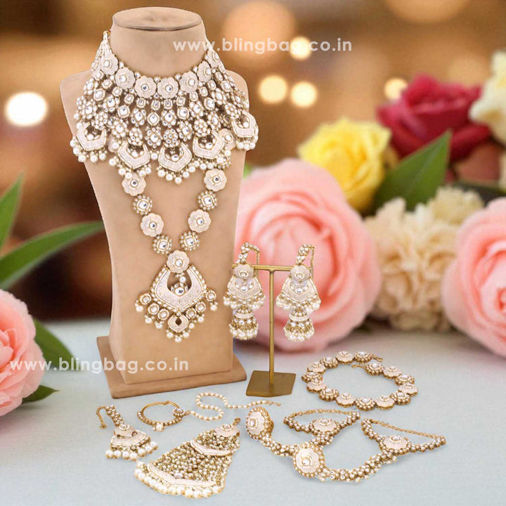 Ivory Sarthi Bridal Jewellery Set