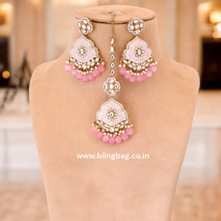 Blush Shailani Kundan Jewellery Set