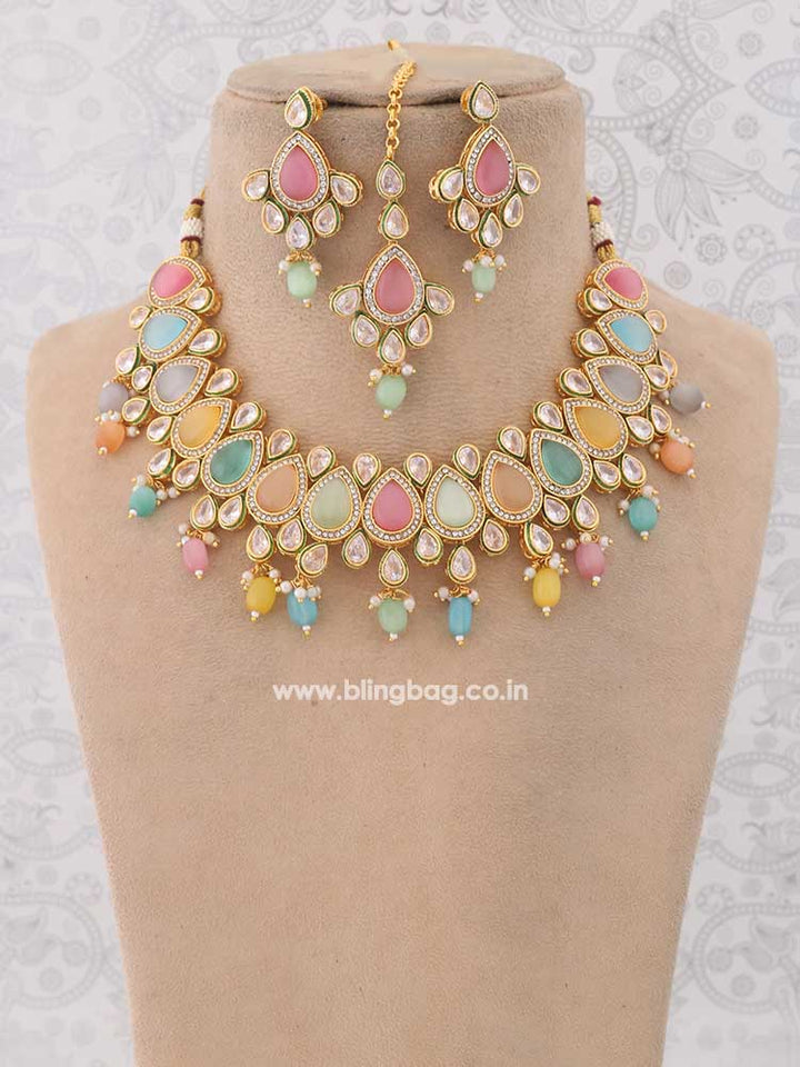Multicolor Aylin Jewellery Set