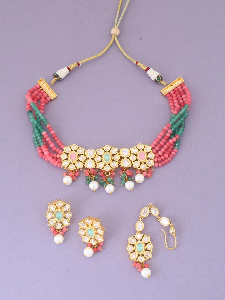 Multicolor Nirja Jewellery Set