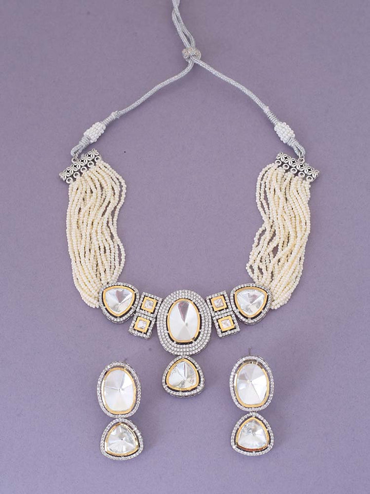 Silver Idika Jewellery Set