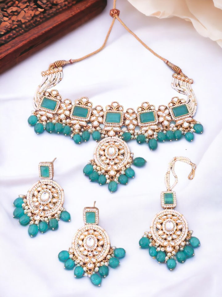 Turquoise Gitali Jewellery Set - Wrong colour Restock