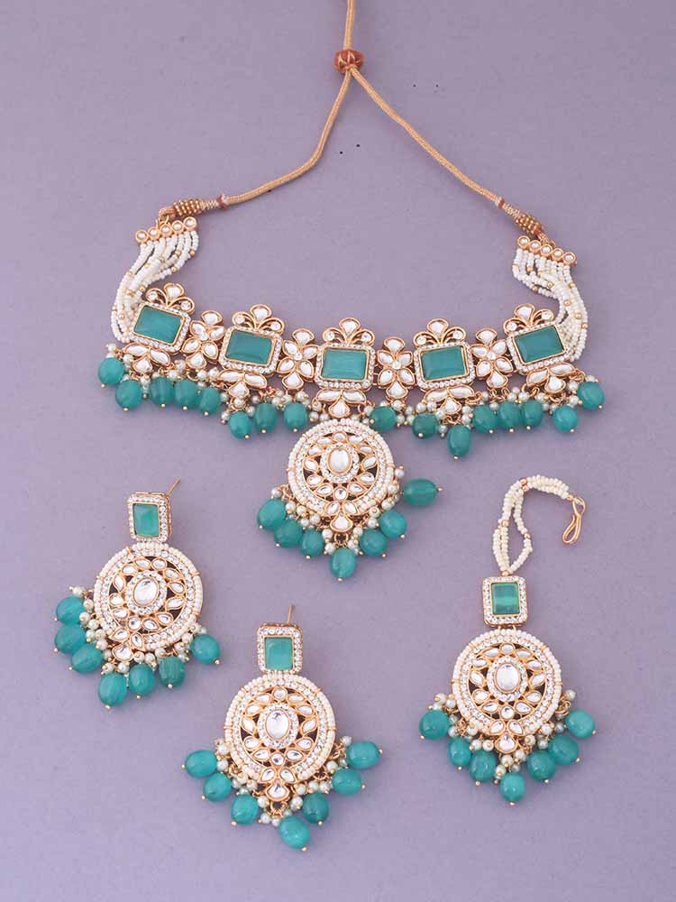 Turquoise Gitali Jewellery Set - Wrong colour Restock