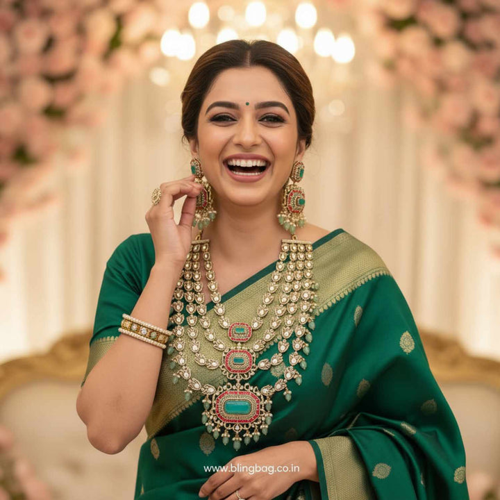 Multicolor Aliceia Victorian Jewellery Set