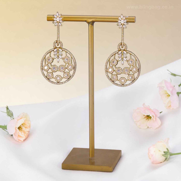 Golden Eiee Victorian Danglers