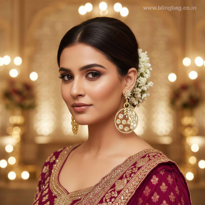 Golden Eiee Victorian Danglers