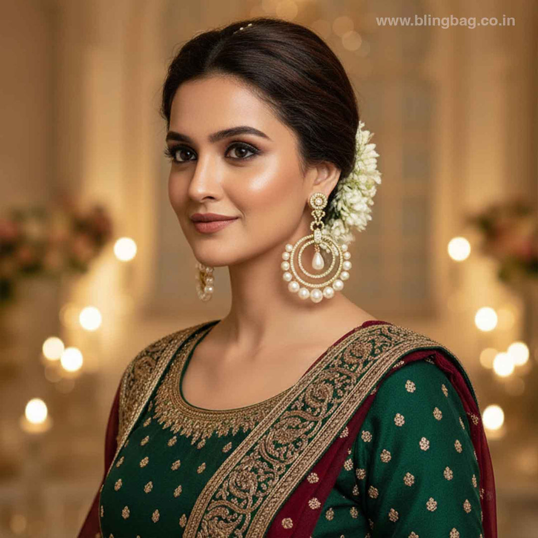 Golden Zarue Victorian Danglers