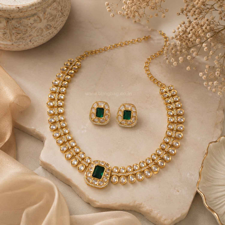 Emerald Naria Victorian Jewellery Set-New Arrival