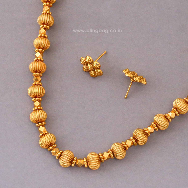 Golden indumati Antique Jewellery Set- New Arrival