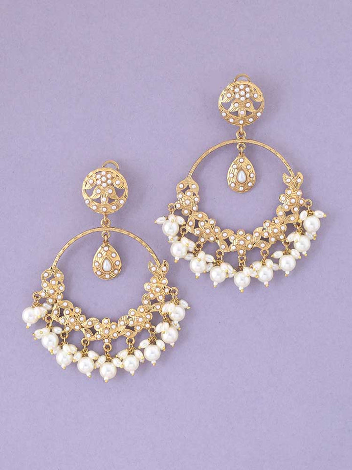 Ivory Darshana Ethnic Chandbalis