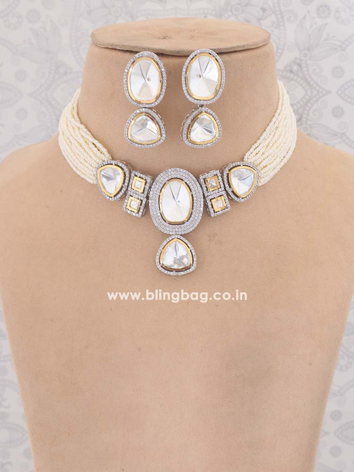 Silver Idika Jewellery Set