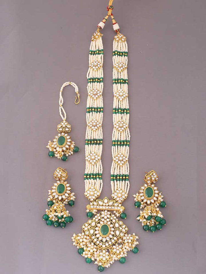 Emerald Aafreeda Jewellery Set