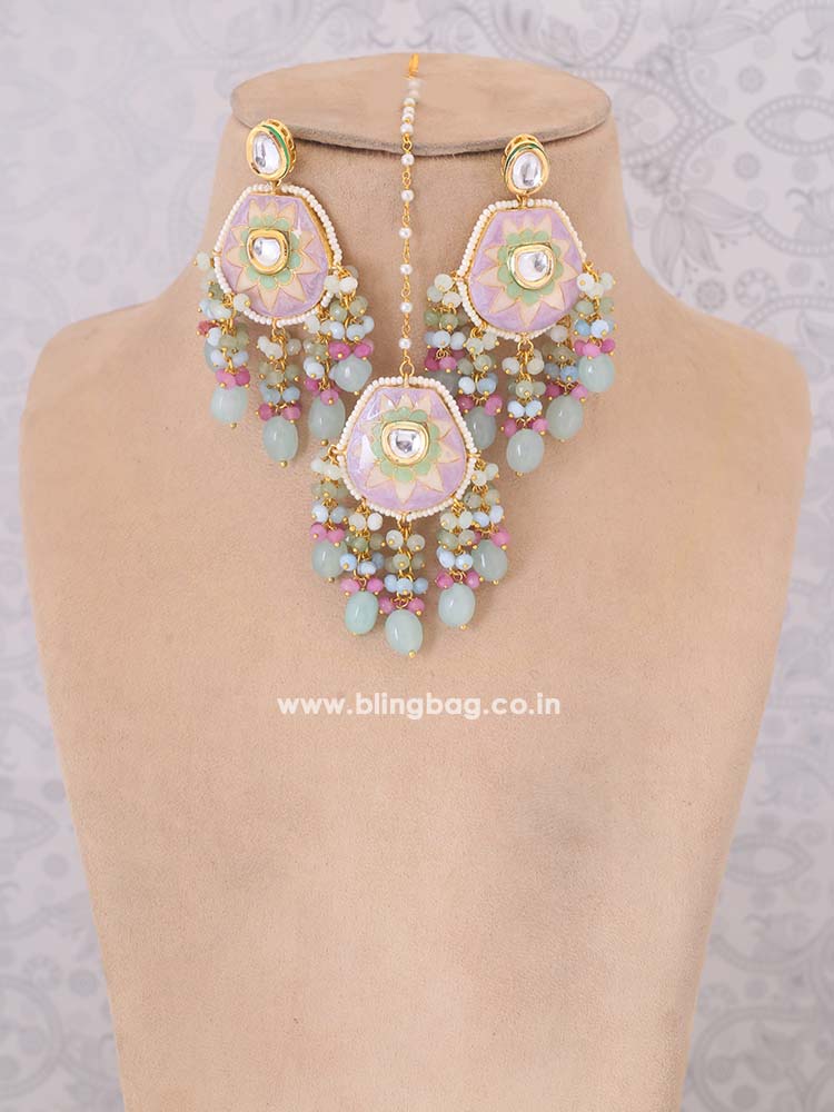 Mint Aarin Jewellery Set