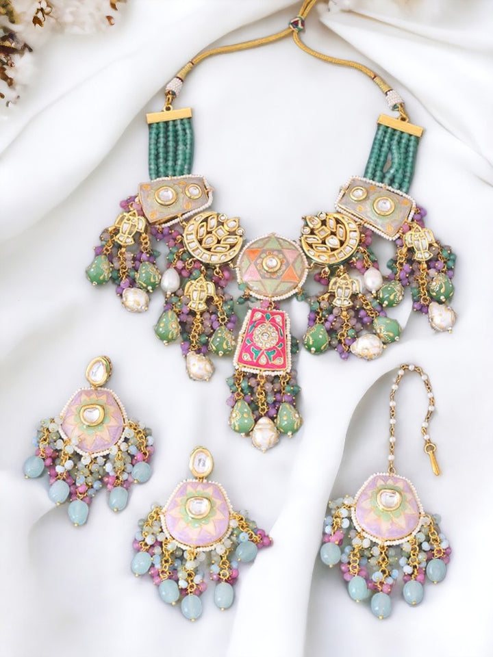 Mint Aarin Jewellery Set
