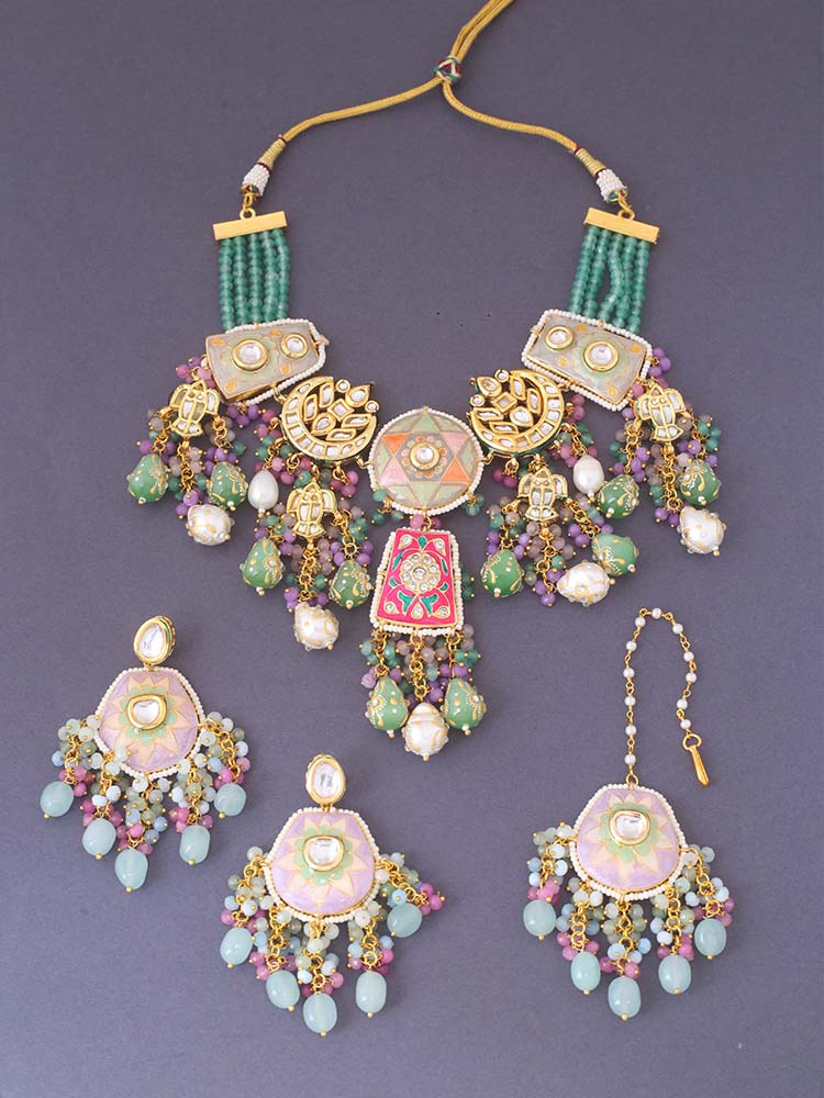 Mint Aarin Jewellery Set