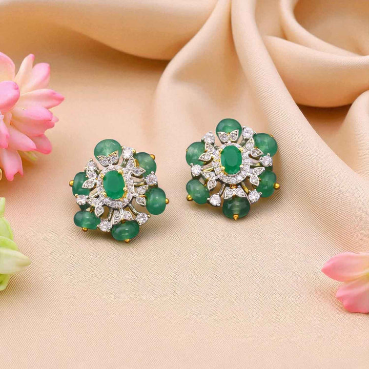 Emerald Swindra Studs