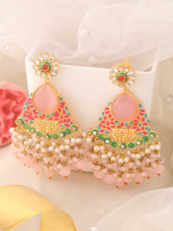 Blush Nivritti Meena Chandbalis