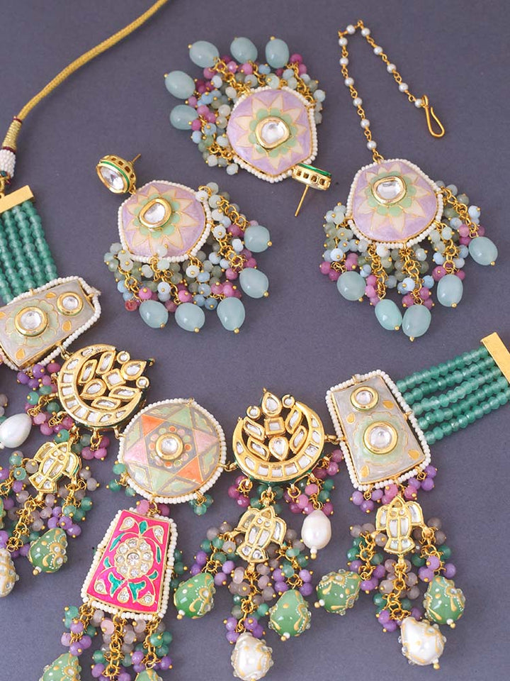 Mint Aarin Jewellery Set