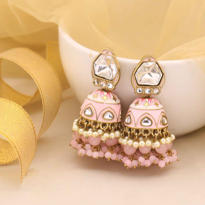 Blush Farheen Jhumkis