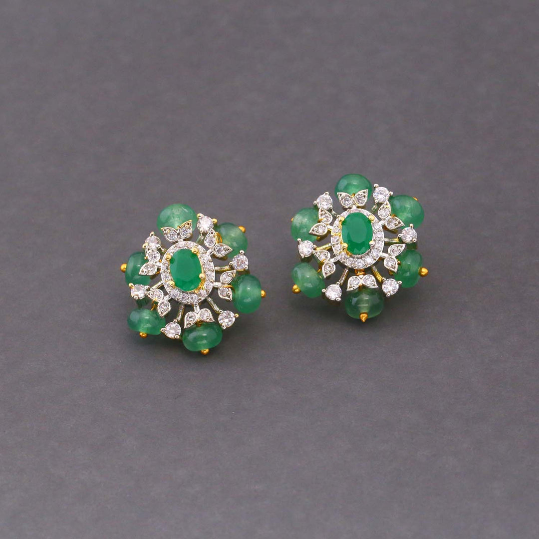 Emerald Swindra Studs