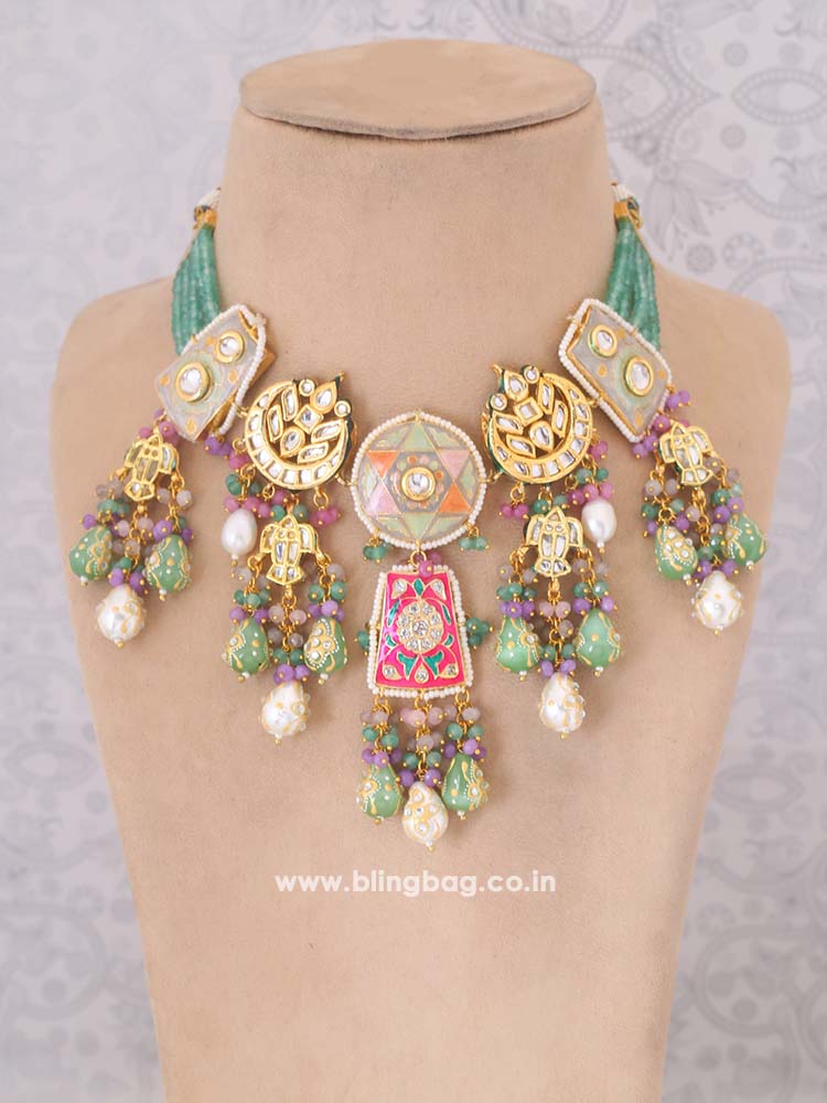 Mint Aarin Jewellery Set