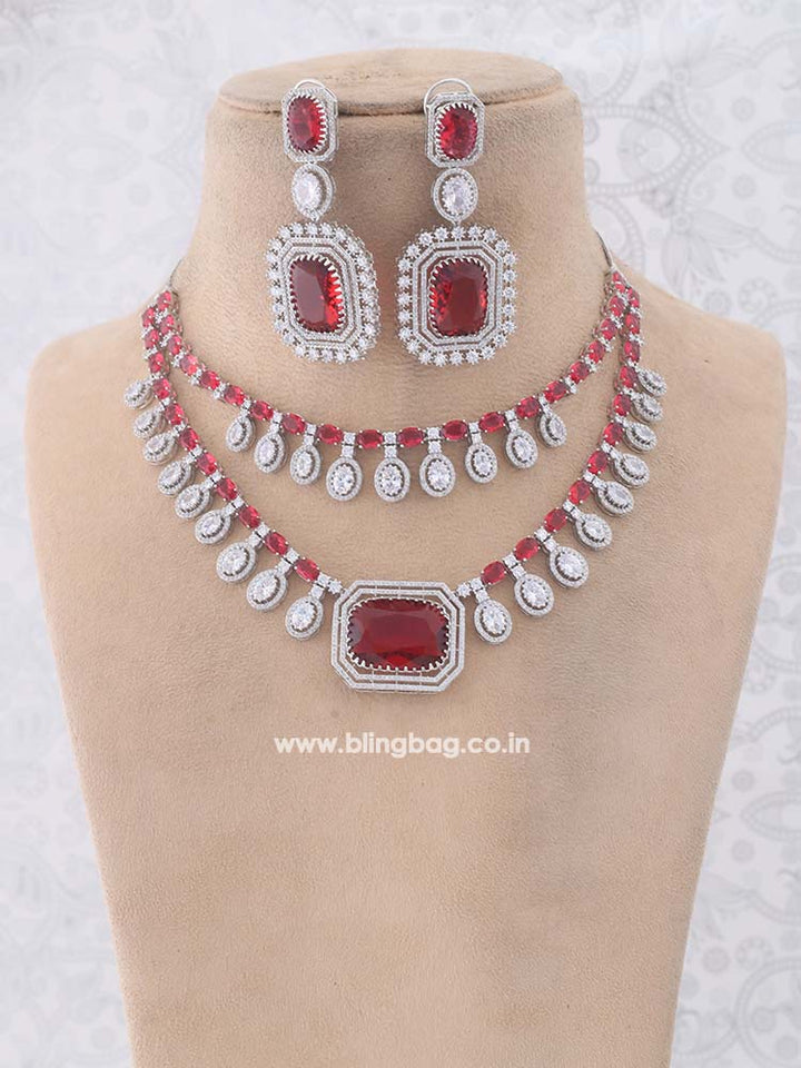 Rani Jerusha Zirconia Jewellery Set