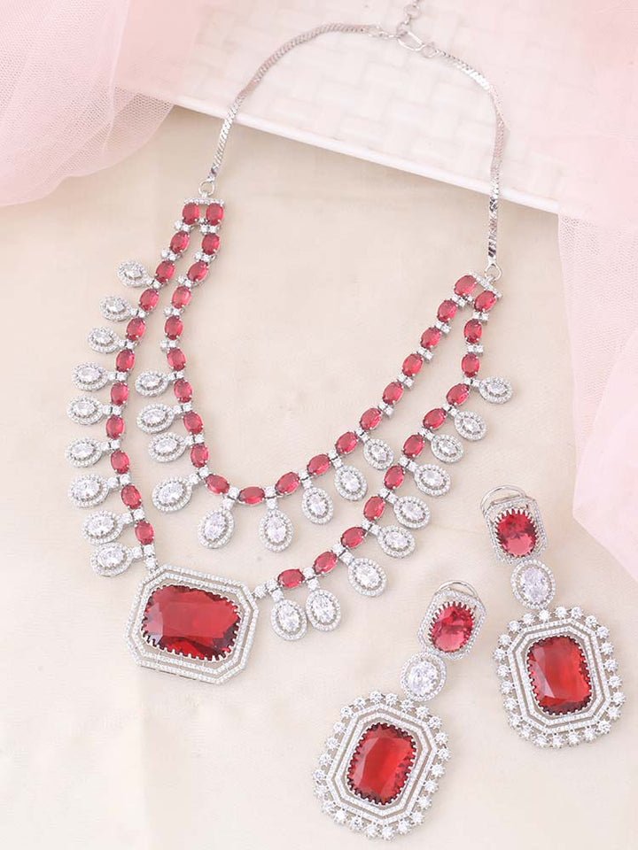 Rani Jerusha Zirconia Jewellery Set