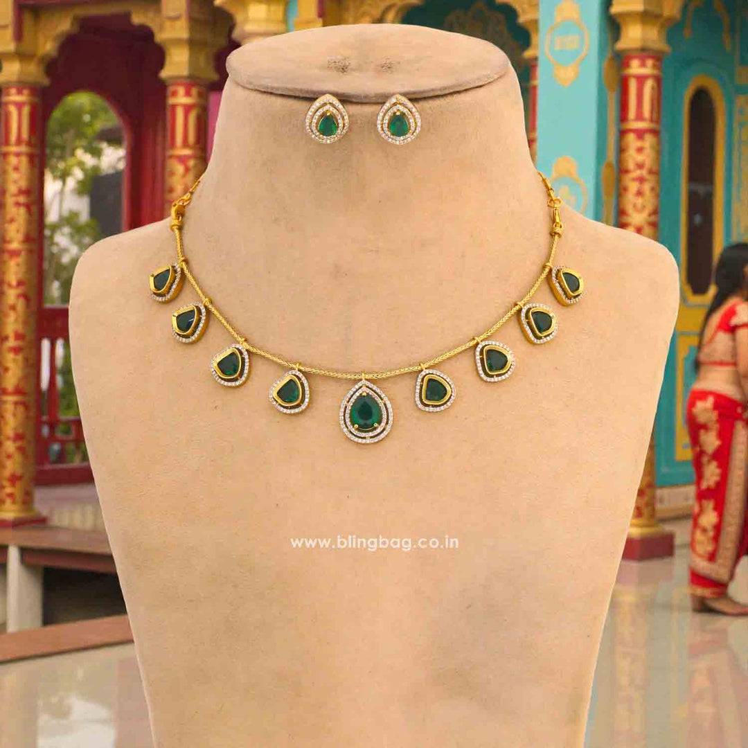 Emerald Ellara Victorian Jewellery Set - New Arrival