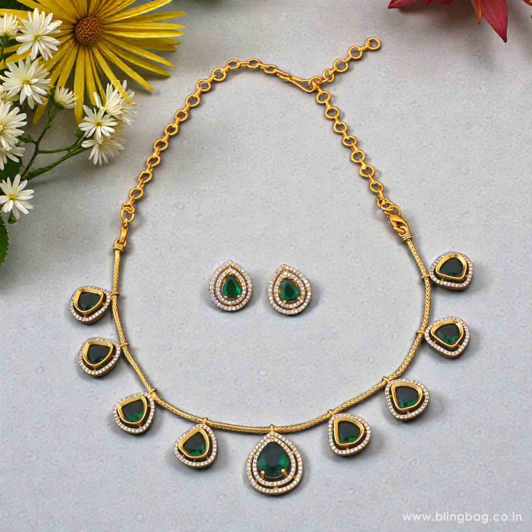 Emerald Ellara Victorian Jewellery Set - New Arrival