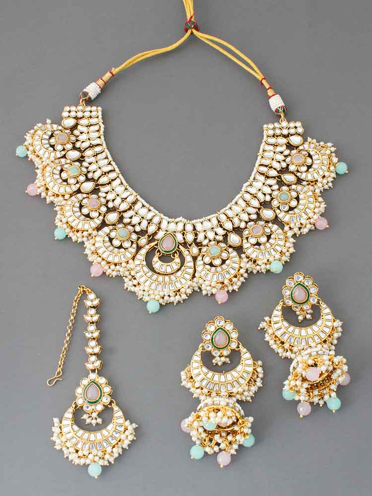 Multicolor Aruna Jewellery Set