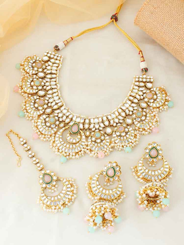 Multicolor Aruna Jewellery Set