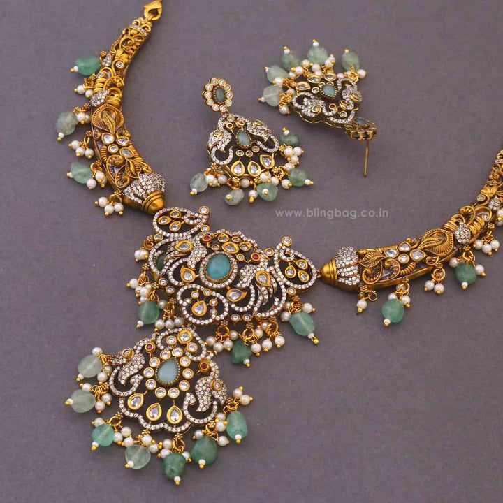 Mint Bellara Hasli Victorian Jewellery Set - New Arrival